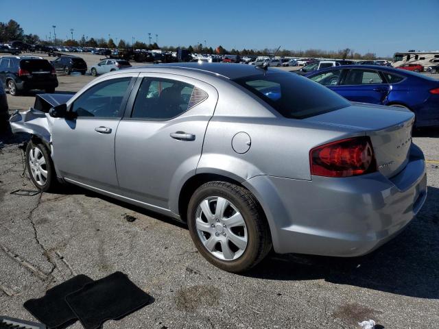 Седани DODGE AVENGER 2013 Сріблястий