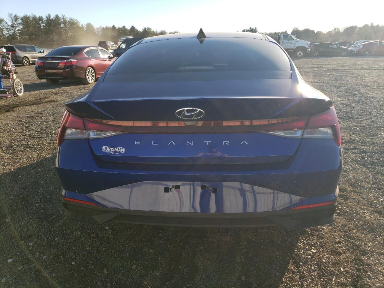 2022 Hyundai Elantra Se VIN: KMHLL4AG8NU333887 Lot: 80339054