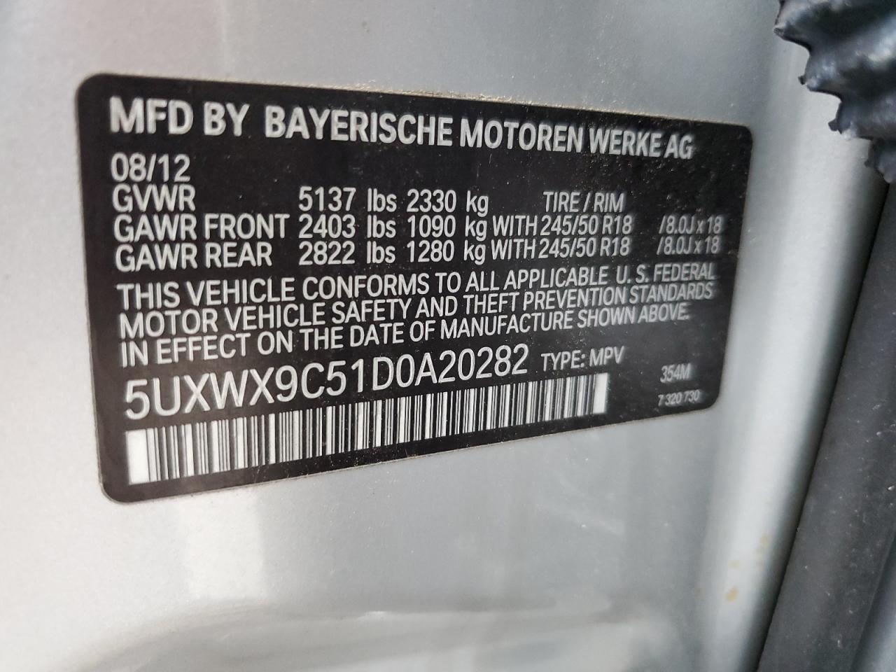 2013 BMW X3 - Image 13