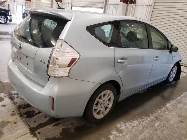  TOYOTA PRIUS 2012 Синий