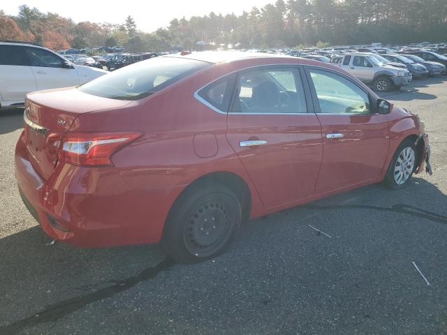  NISSAN SENTRA 2017 Red