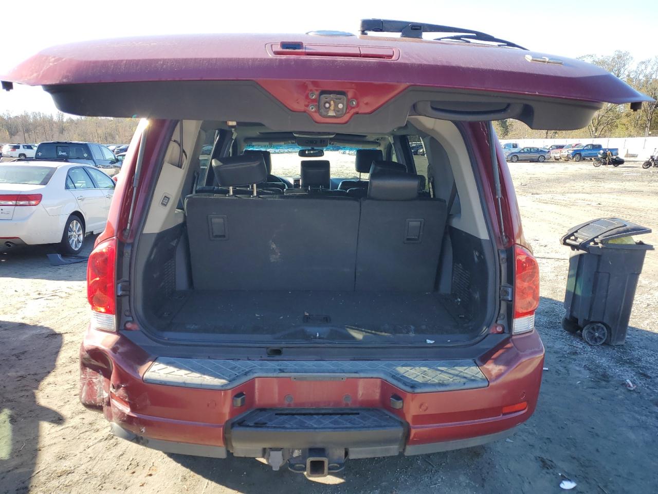 2008 Nissan Armada Se VIN: 5N1BA08D18N608570 Lot: 81634484