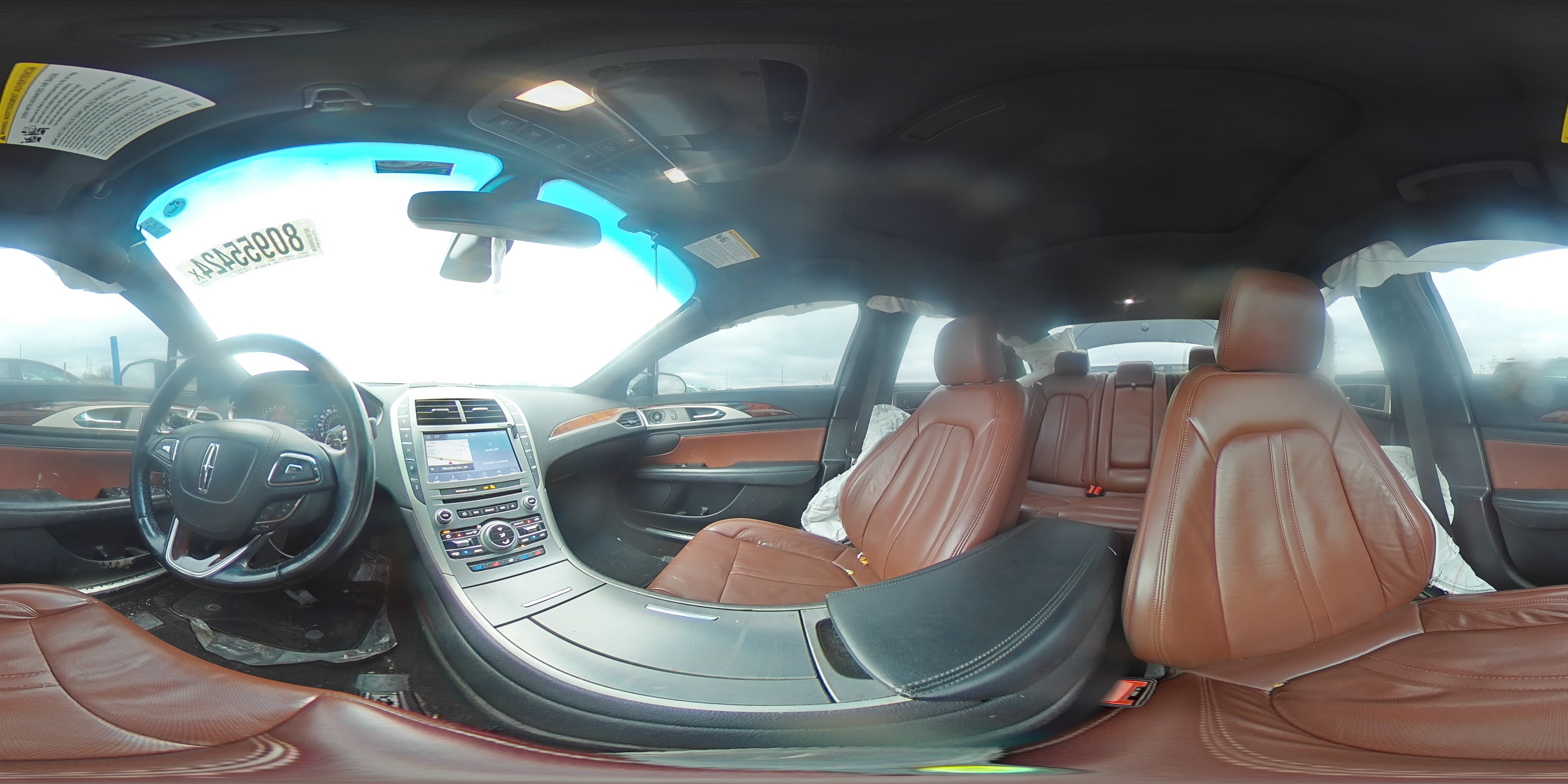 2020 Lincoln Mkz Reserve VIN: 3LN6L5F93LR608521 Lot: 80955424