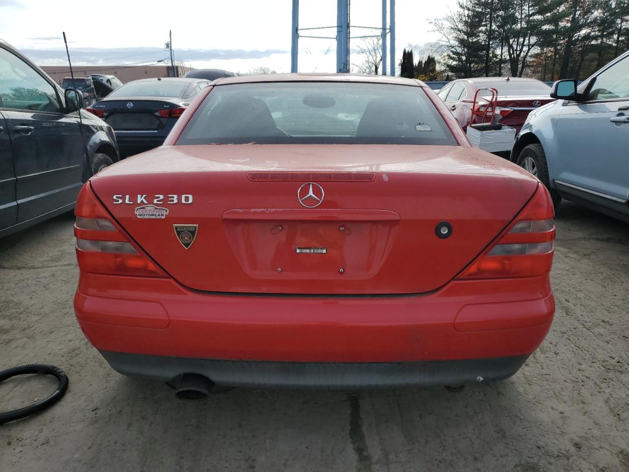 1999 Mercedes-Benz Slk 230 Kompressor VIN: WDBKK47F8XF134409 Lot: 79716654