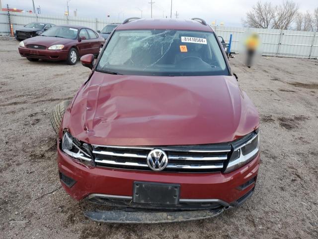  VOLKSWAGEN TIGUAN 2021 Red