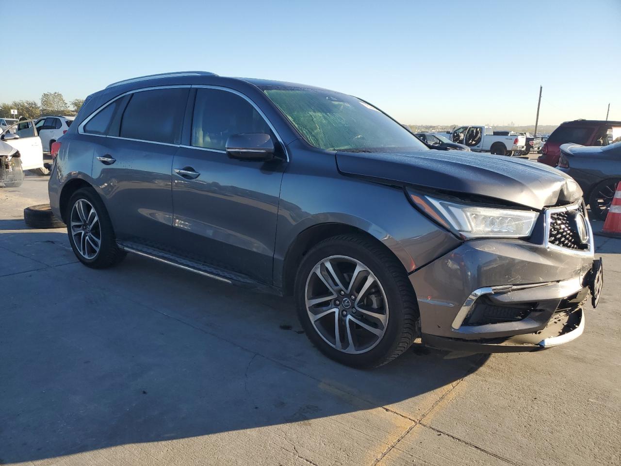 VIN 5FRYD4H87HB021173 2017 ACURA MDX no.4