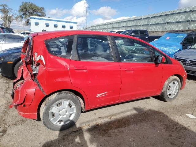  HONDA FIT 2013 Czerwony