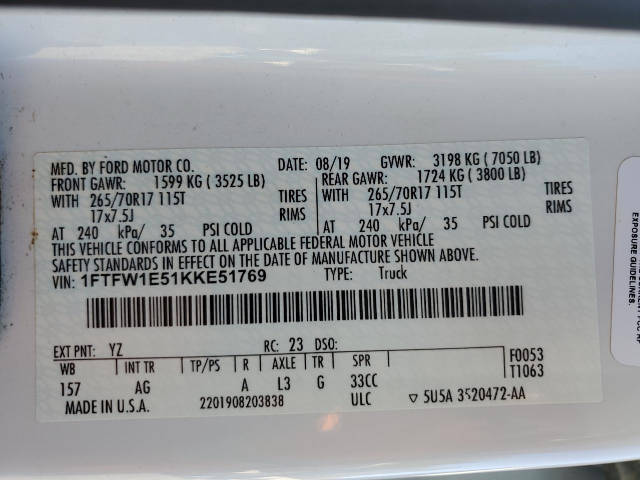 2019 Ford F-150 - Image 13