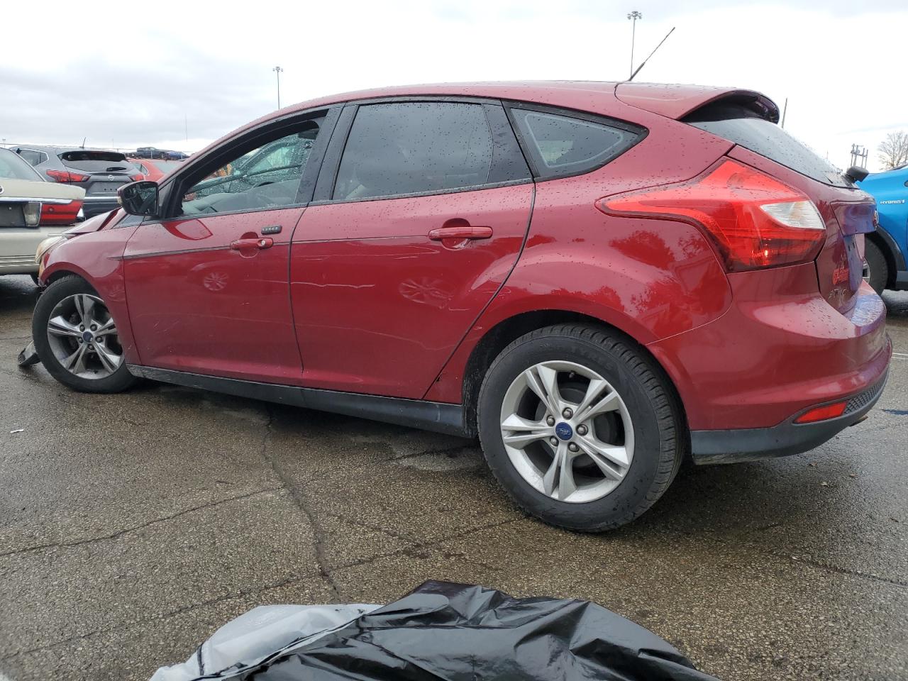 VIN 1FADP3K27EL257388 2014 FORD FOCUS no.2