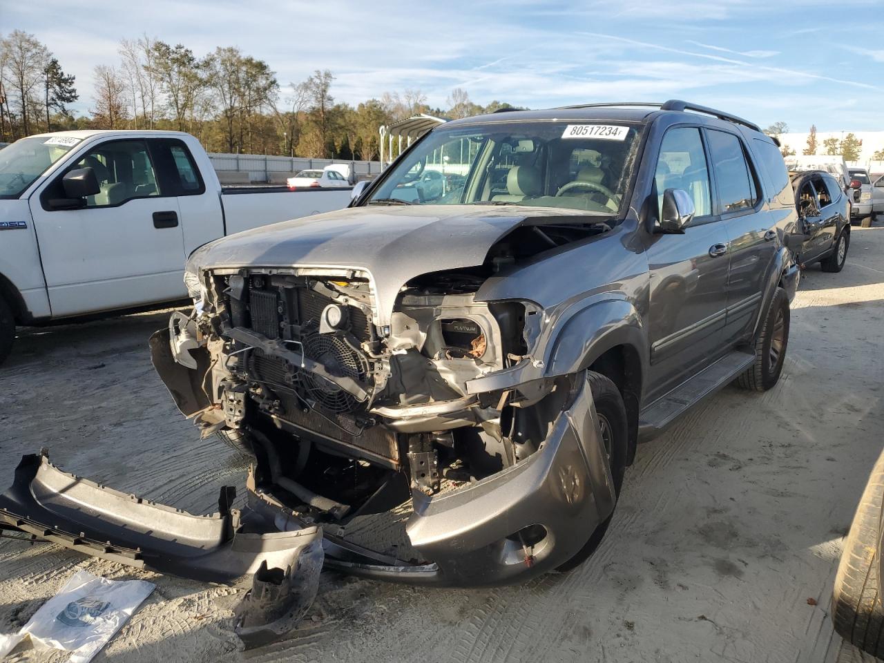 2007 Toyota Sequoia Limited للبيع في Spartanburg، SC - Front End