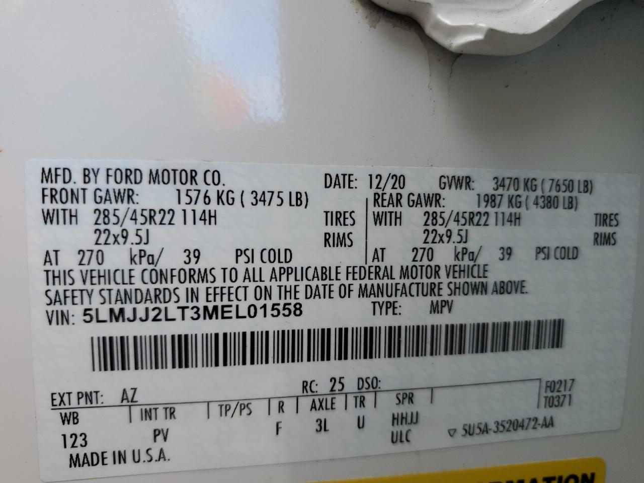 2021 Lincoln Navigator - Image 14