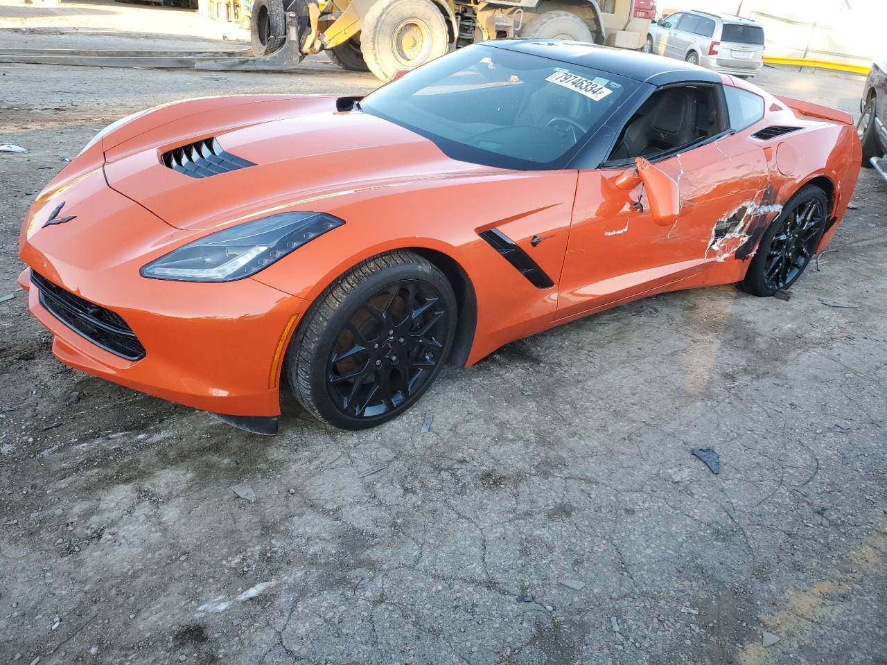 2019 Chevrolet Corvette Stingray Z51 2Lt იყიდება Wichita-ში, KS - All Over