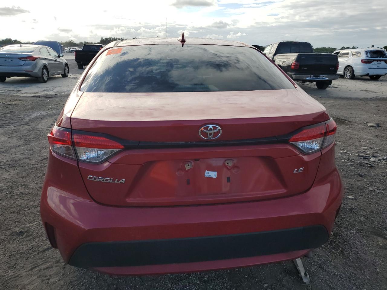 2021 Toyota Corolla Le VIN: JTDEPMAE8MJ143068 Lot: 80371674