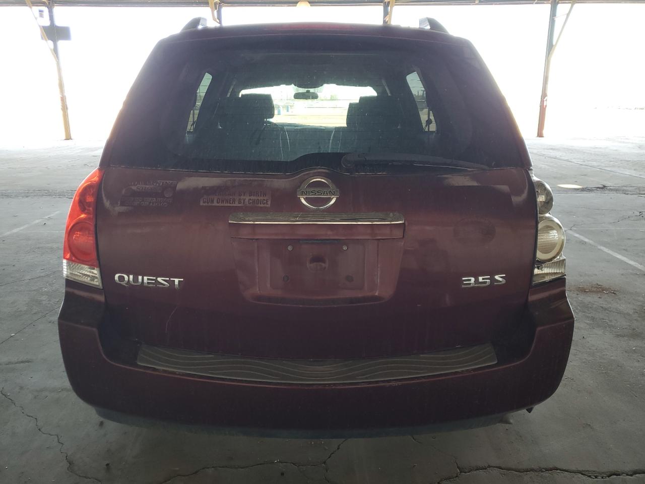 2009 Nissan Quest S VIN: 5N1BV28U09N105338 Lot: 80888174