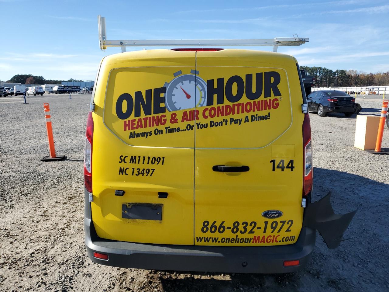 2018 Ford Transit Connect Xl VIN: NM0LS6E72J1363909 Lot: 82298894