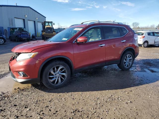  NISSAN ROGUE 2015 Red