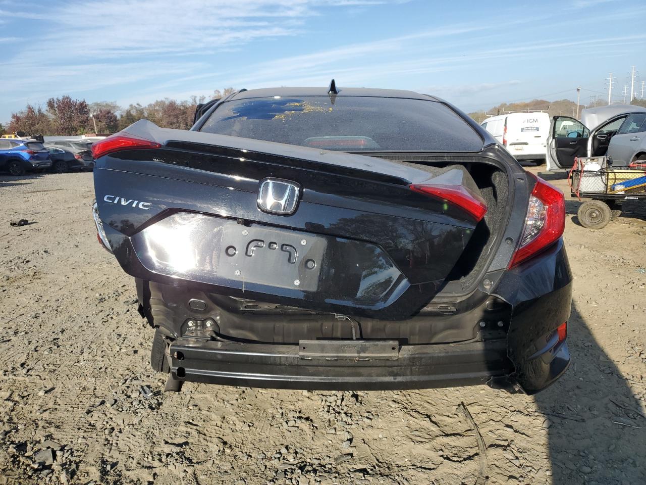 2019 Honda Civic Ex VIN: 19XFC1F3XKE200161 Lot: 78864264