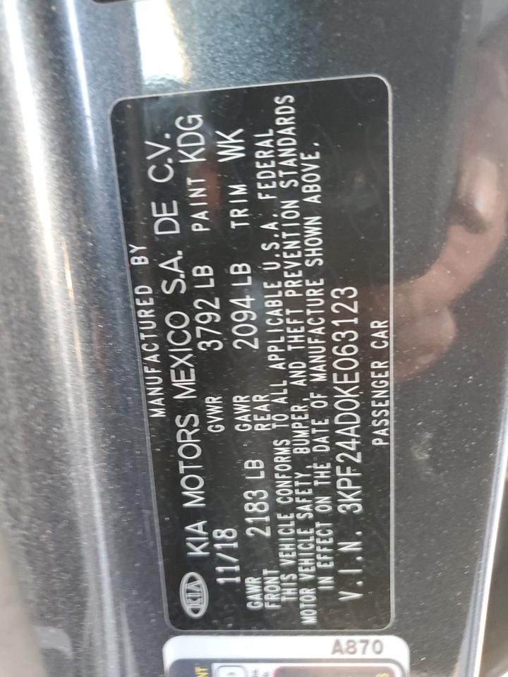 2019 Kia Forte - Image 12