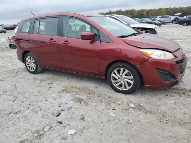  MAZDA 5 2012 Czerwony