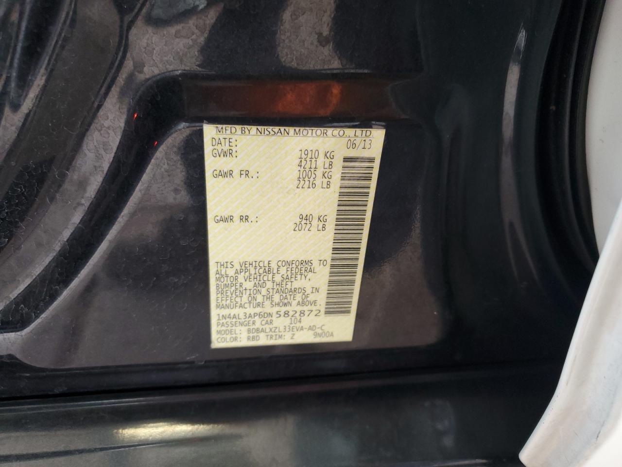 2013 Nissan Altima - Image 12