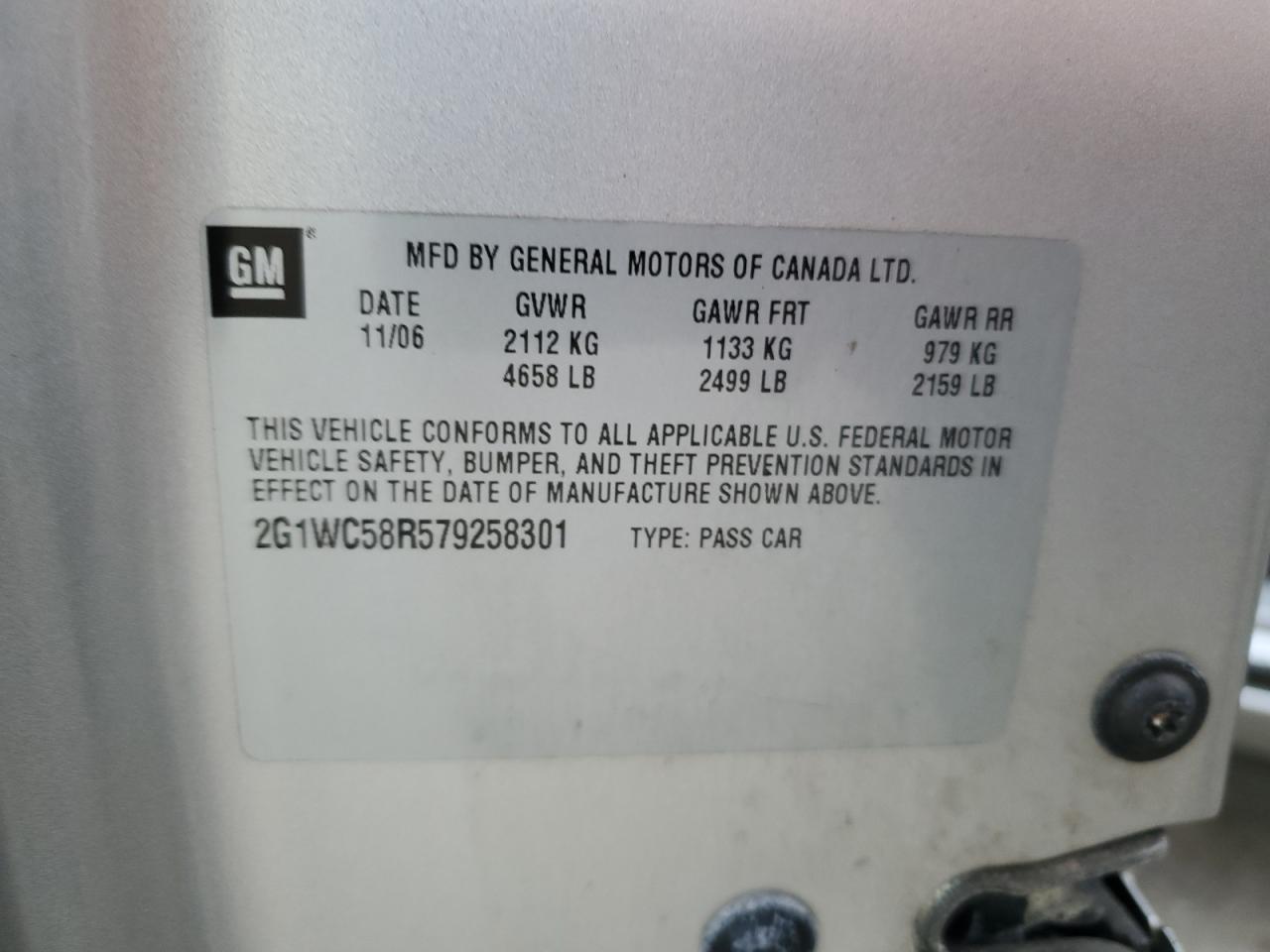 2007 Chevrolet Impala - Image 12