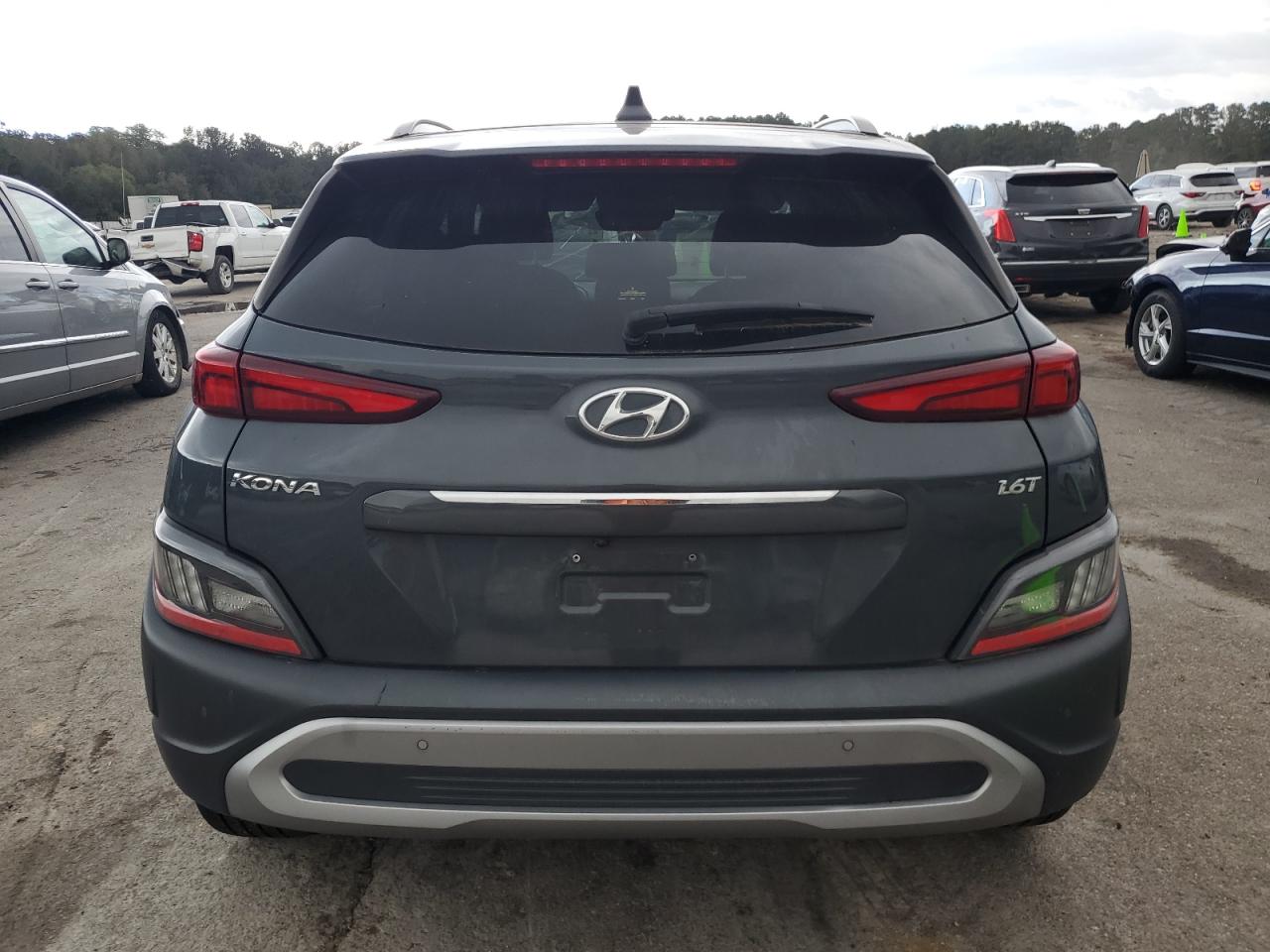 2022 Hyundai Kona Limited VIN: KM8K53A3XNU843431 Lot: 79173904