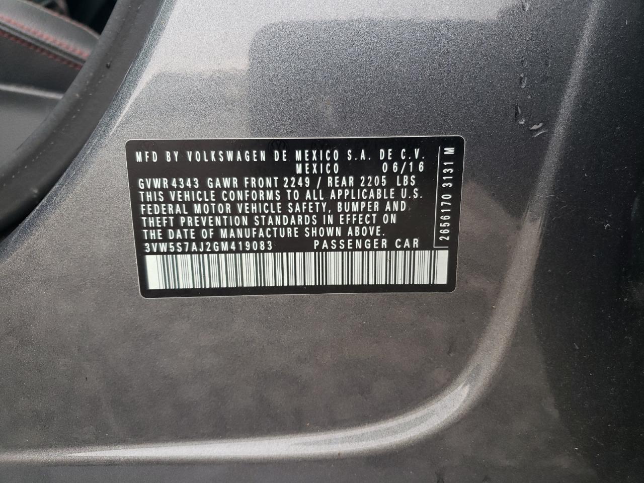 2016 Volkswagen Jetta - Image 12