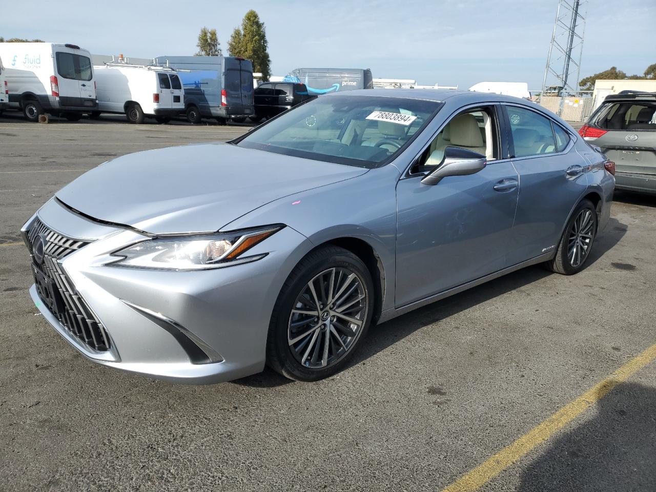 2022 Lexus Es 300H Base VIN: 58ADA1C18NU017562 Lot: 78803894