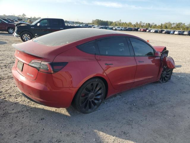  TESLA MODEL 3 2023 Czerwony