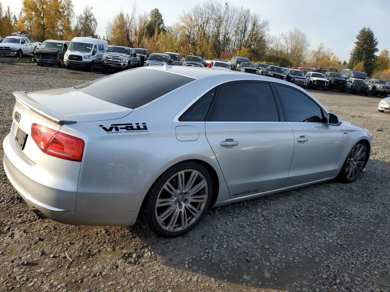 VIN WAURGAFD2DN027953 2013 AUDI A8 no.3