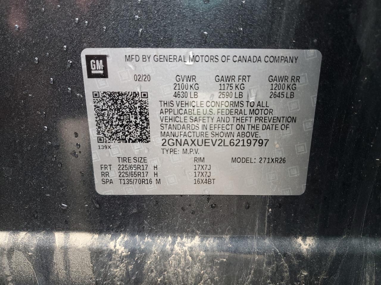 2020 Chevrolet Equinox - Image 13
