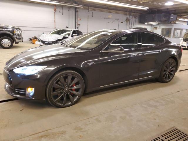  TESLA MODEL S 2014 Черный