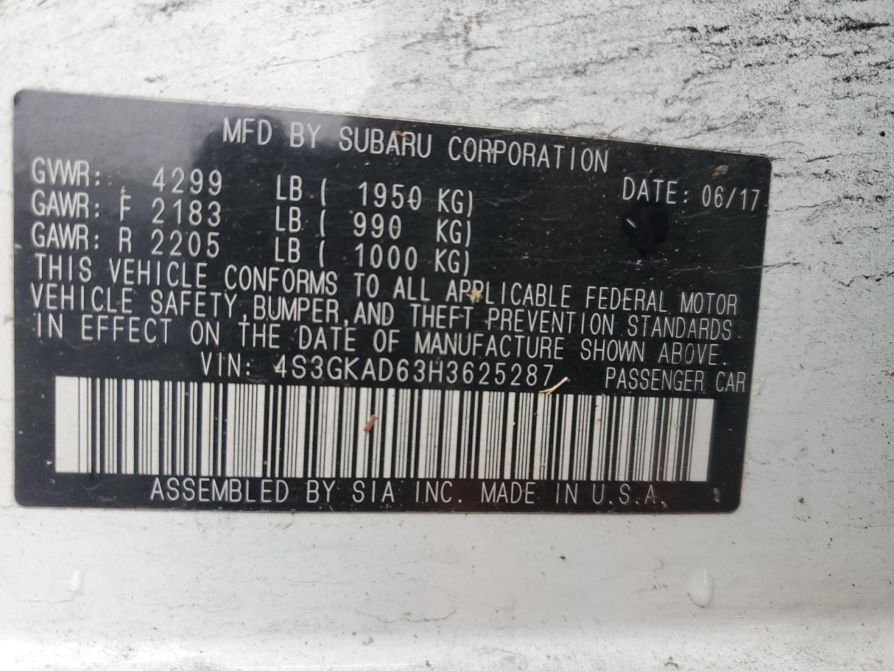 2017 Subaru Impreza - Image 14