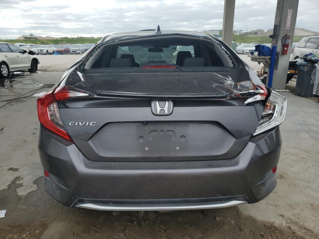 2019 Honda Civic Ex VIN: JHMFC1F31KX007315 Lot: 81331034