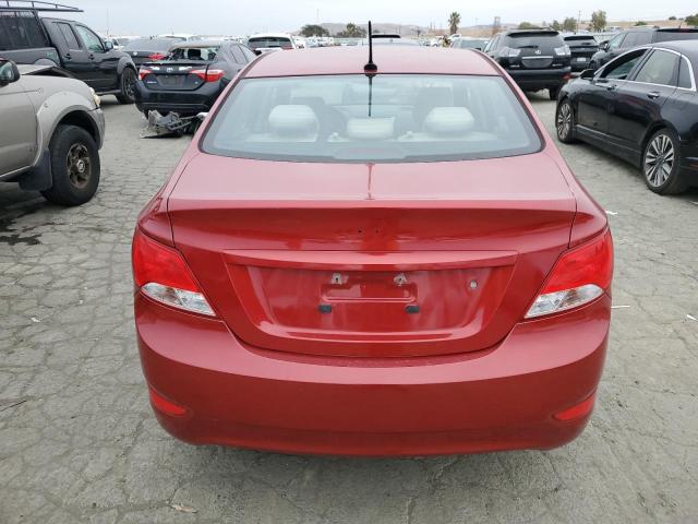 HYUNDAI ACCENT 2017 Burgundy
