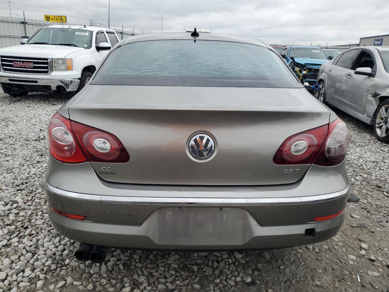 2012 Volkswagen Cc Sport VIN: WVWNN7AN1CE534108 Lot: 80271894