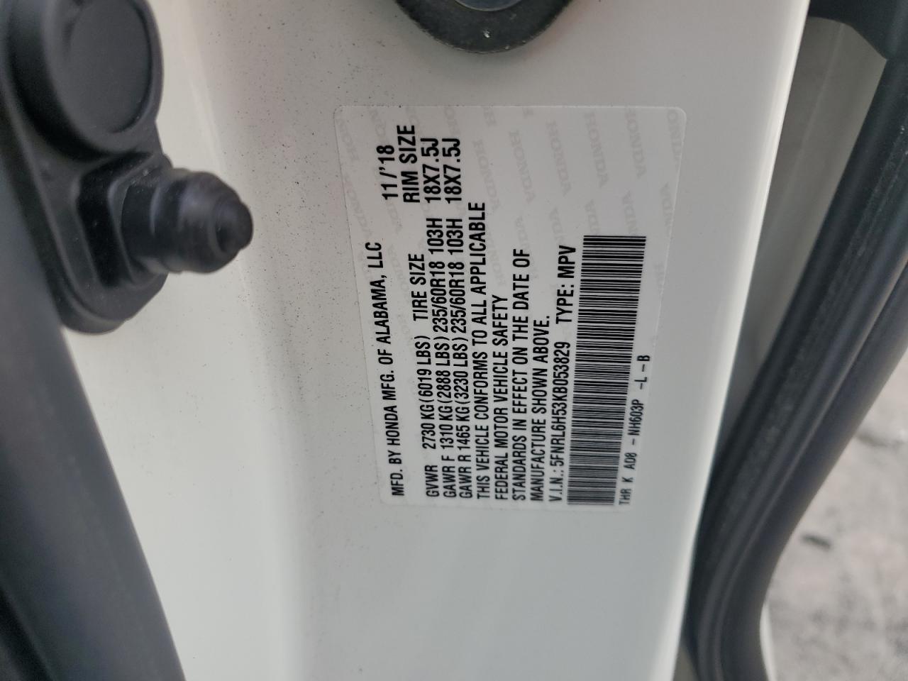 2019 Honda Odyssey - Image 14