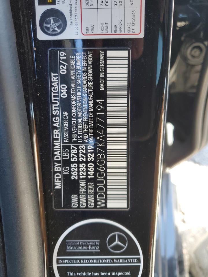2019 Mercedes-Benz S-klasse - Image 12