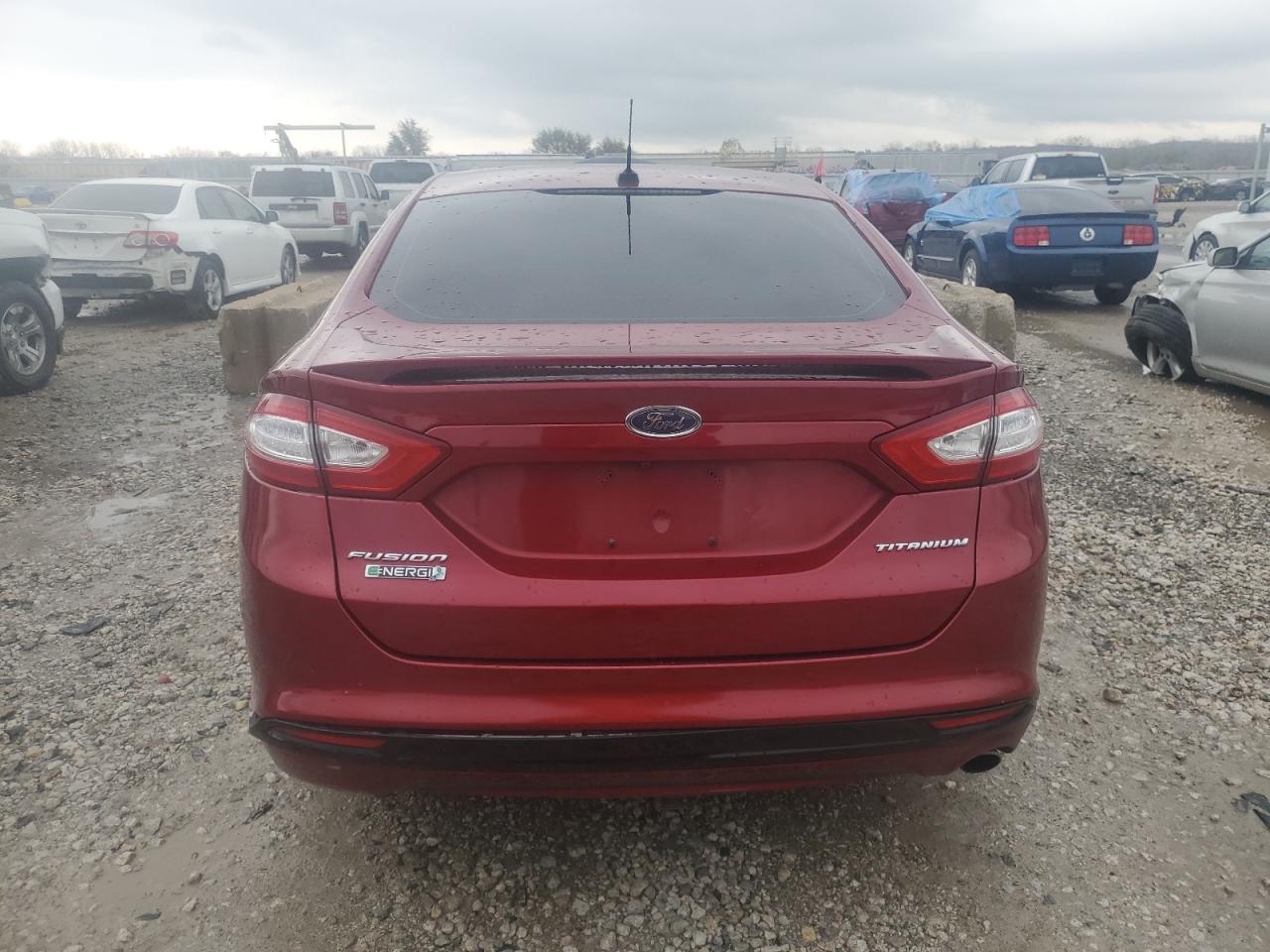 2013 Ford Fusion Titanium Phev VIN: 3FA6P0SU0DR253093 Lot: 80650804