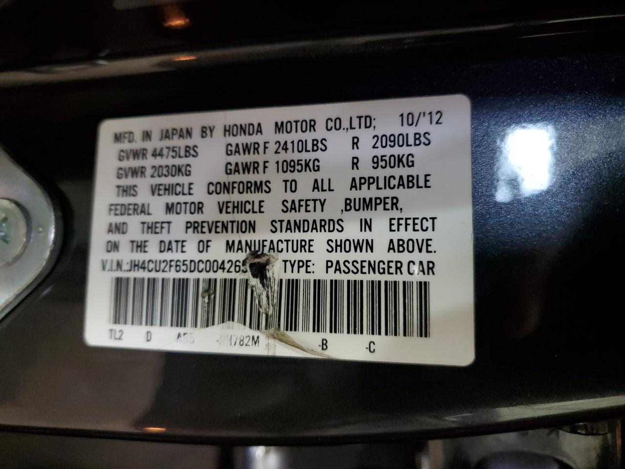2013 Acura TSX - Image 14
