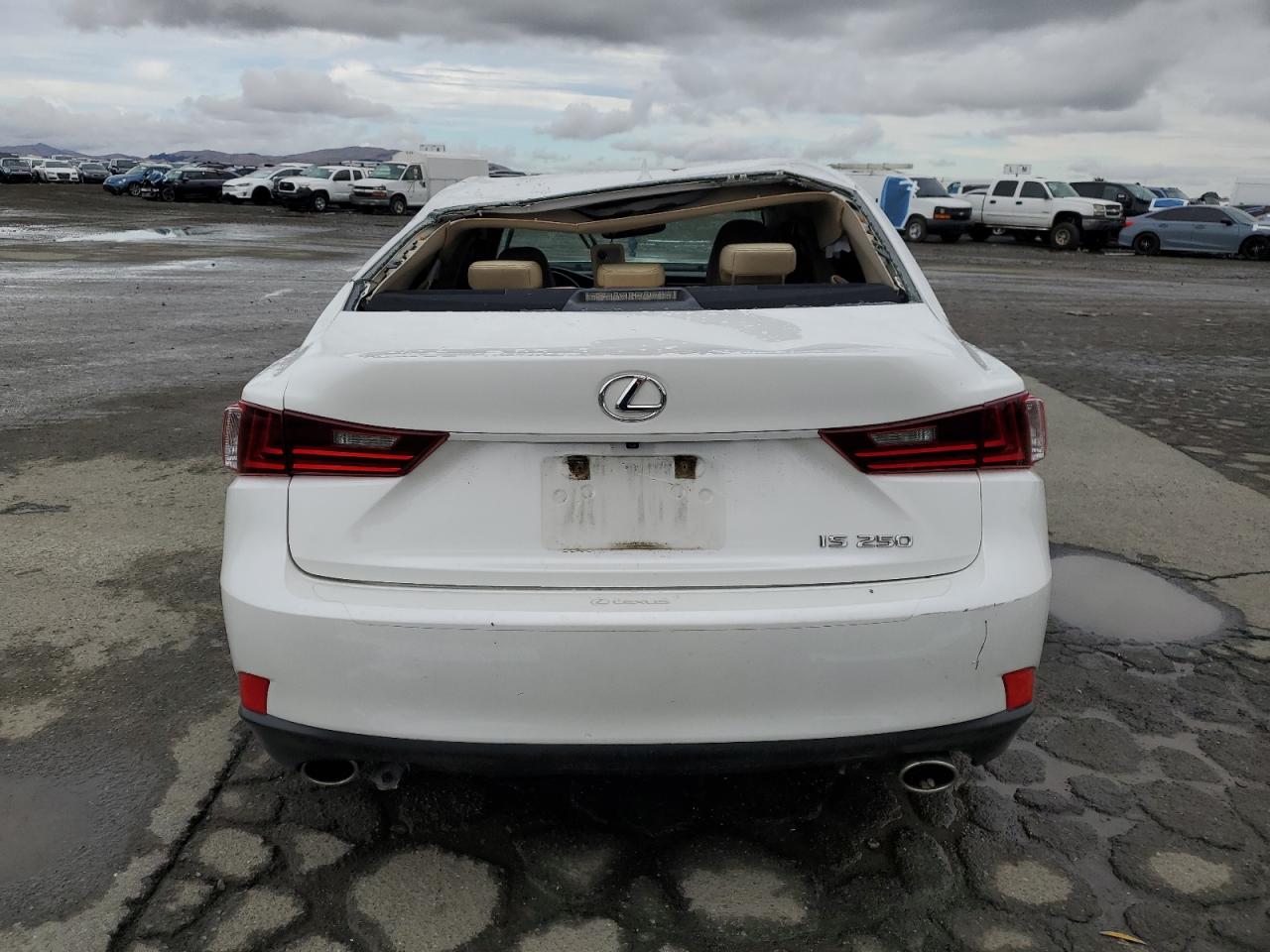 VIN JTHBF1D29E5024766 2014 LEXUS IS no.6