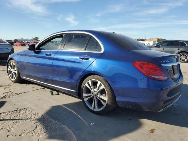  MERCEDES-BENZ C-CLASS 2018 Granatowy