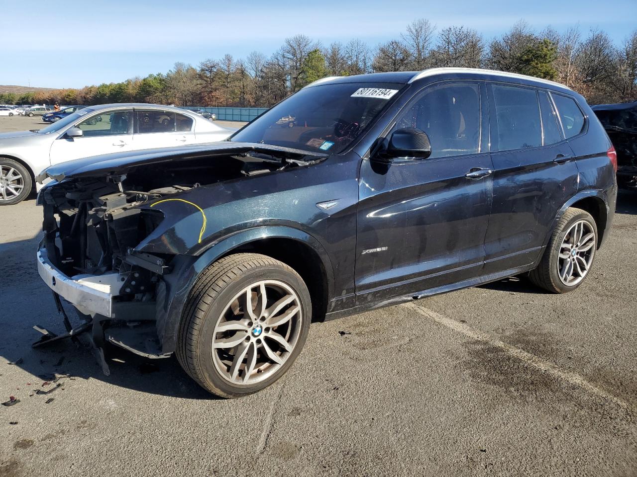 VIN 5UXWX9C52H0D97743 2017 BMW X3 no.1