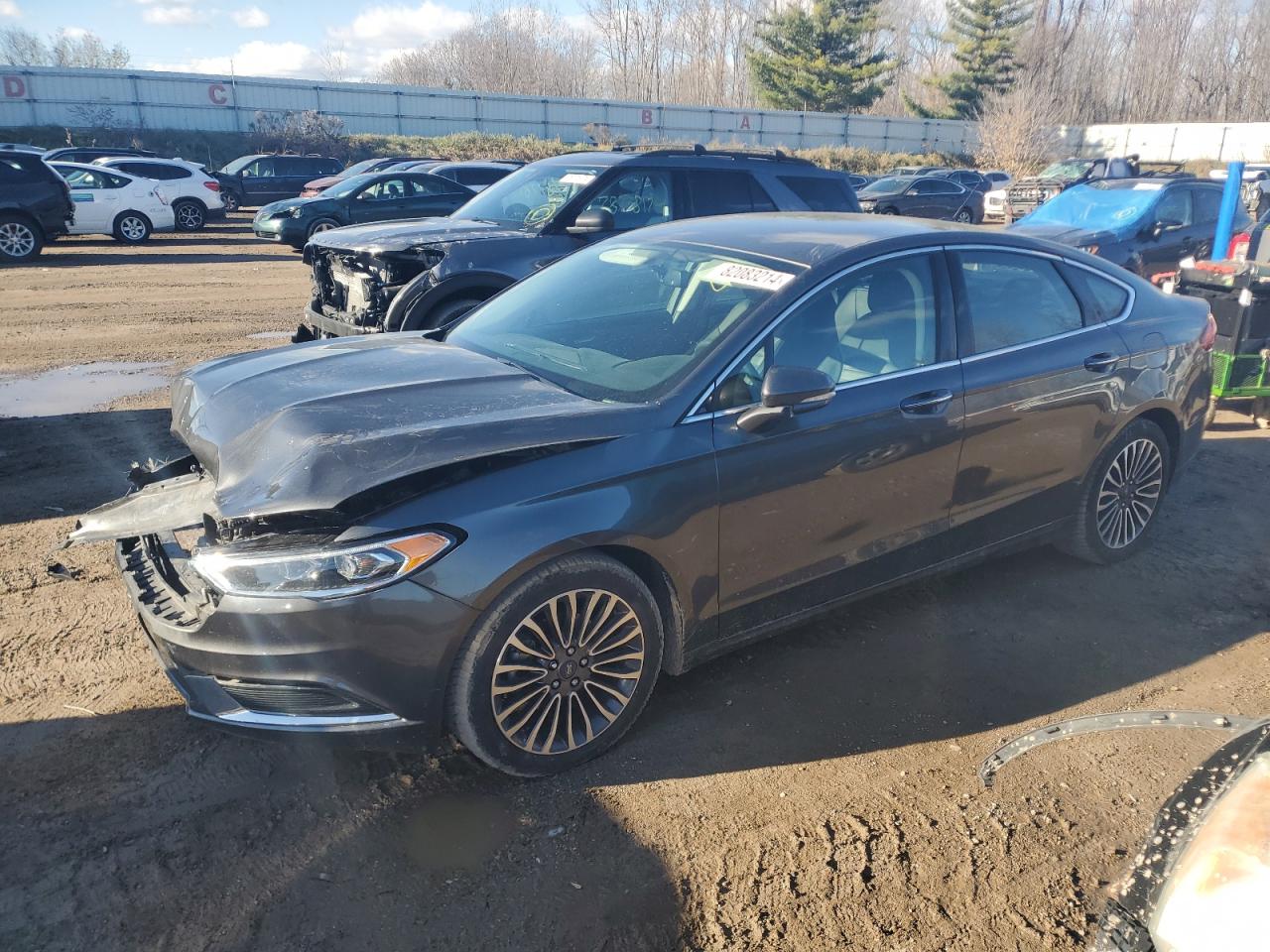 VIN 3FA6P0HD8JR190893 2018 FORD FUSION no.1