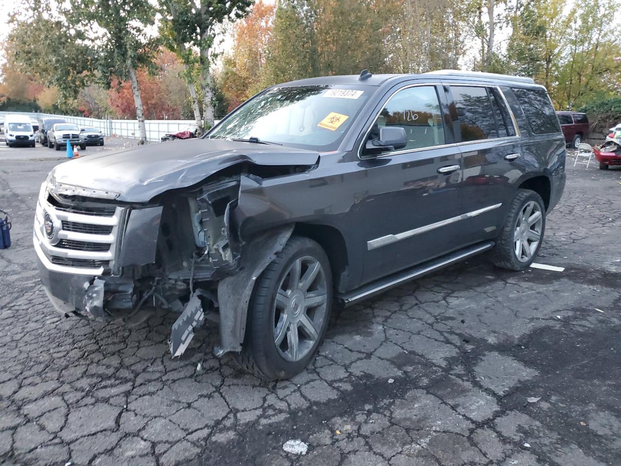 2015 Cadillac Escalade Premium იყიდება Portland-ში, OR - Front End