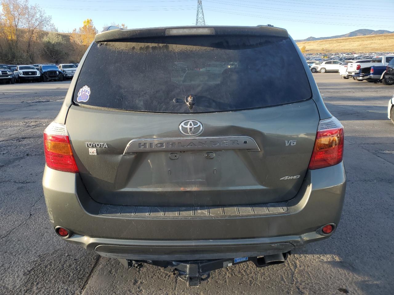 2008 Toyota Highlander Sport VIN: JTEES43A582081214 Lot: 77871794