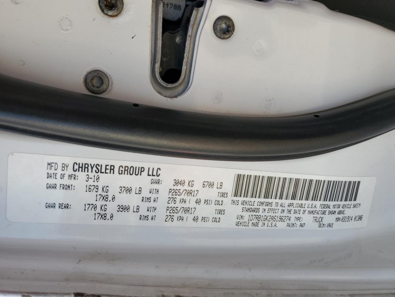 2010 Dodge RAM - Image 12