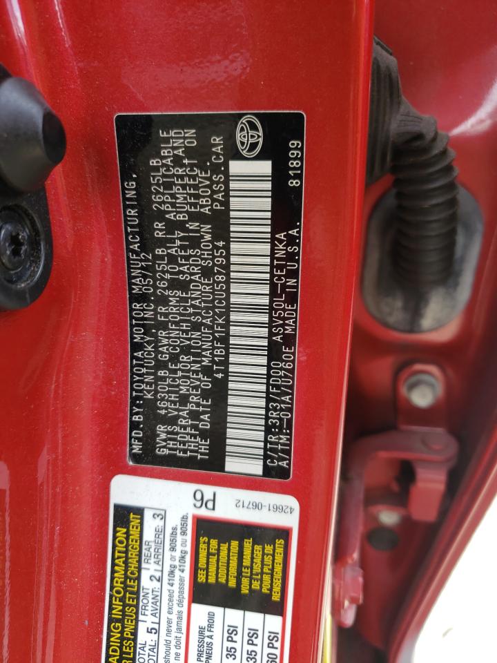 2012 Toyota Camry - Image 13