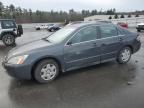 2005 Honda Accord Lx продається в Windham, ME - Side