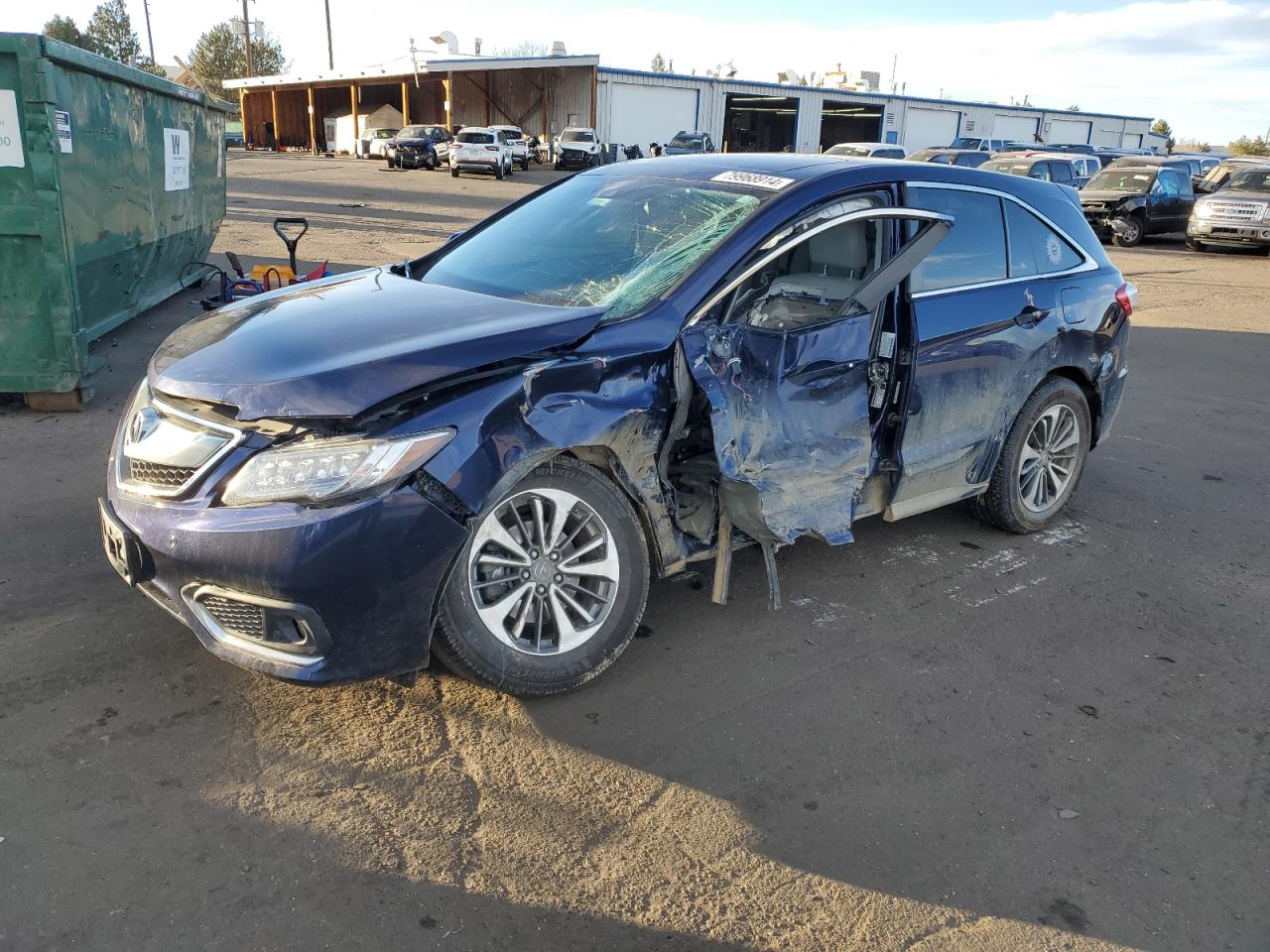 VIN 5J8TB4H79HL036572 2017 ACURA RDX no.1